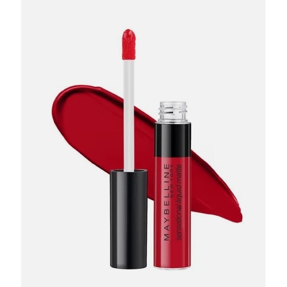 Maybelline New York Other - Maybelline Color Sensational Vivid Matte Liquid Lip Color Vibrant Red Lipstick